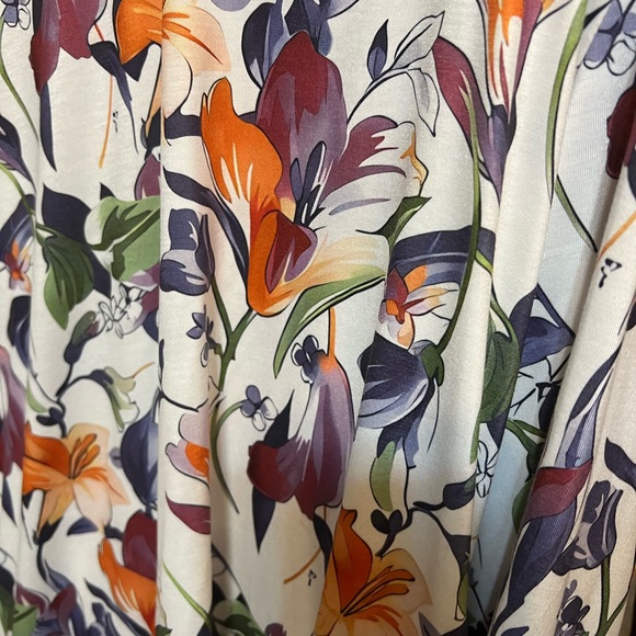 NWOT Long multi colored tunic XXL - Picture 3 of 4